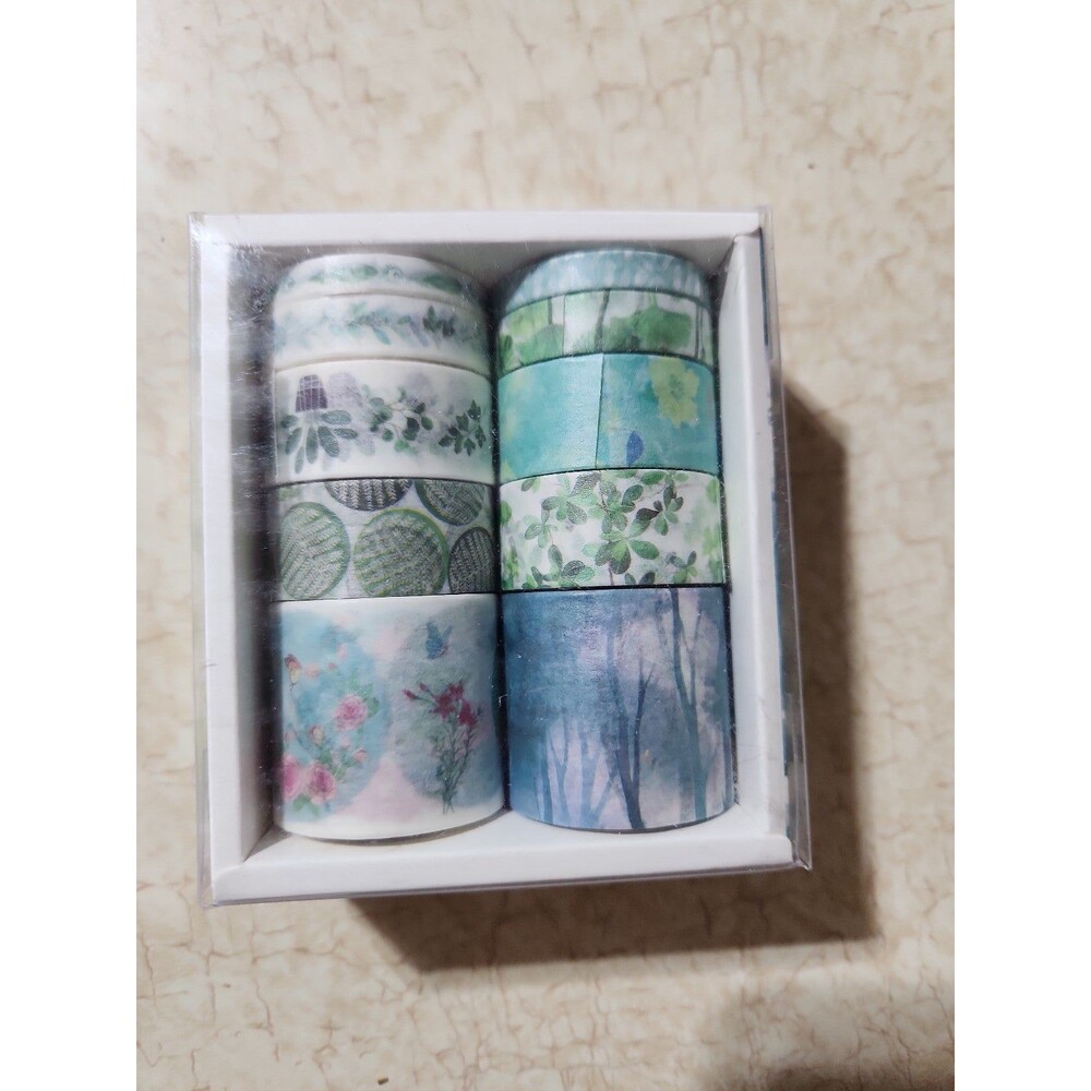 Plant Washi Tape Green Lilypad Forest